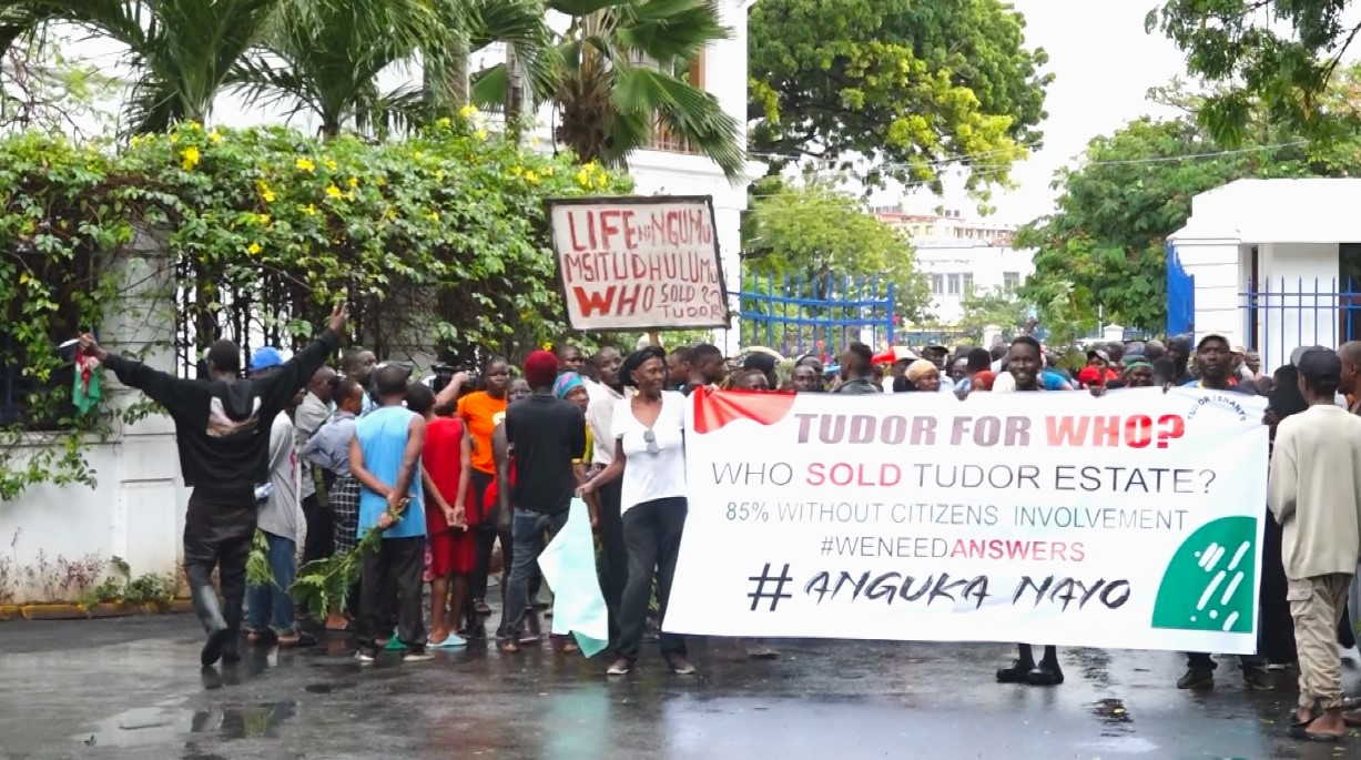 Tudor residents protest potential eviction for Mombasa affordable housing project