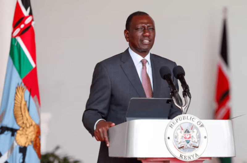 Ruto forms 129-member committee to review university funding model - Kenya's President William Ruto addresses the nation at State House in Nairobi, Kenya July 24, 2024. (Reuters)