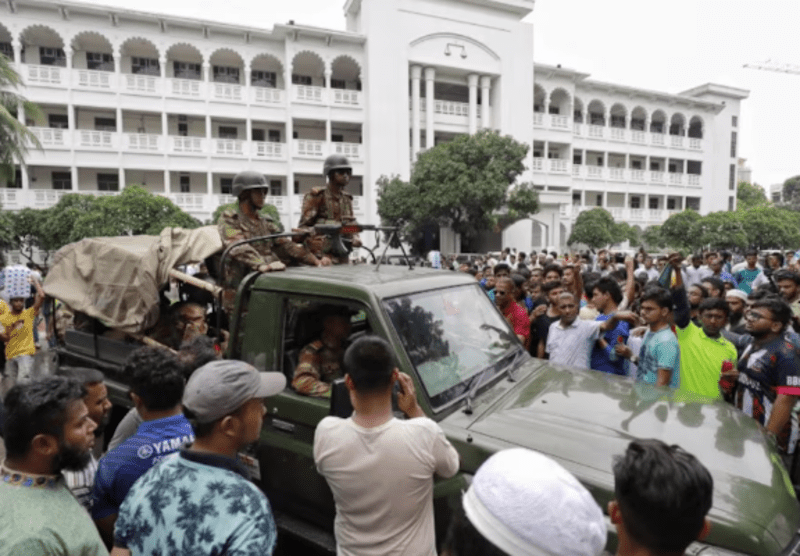 Bangladesh chief justice, central bank chief quit amid protests