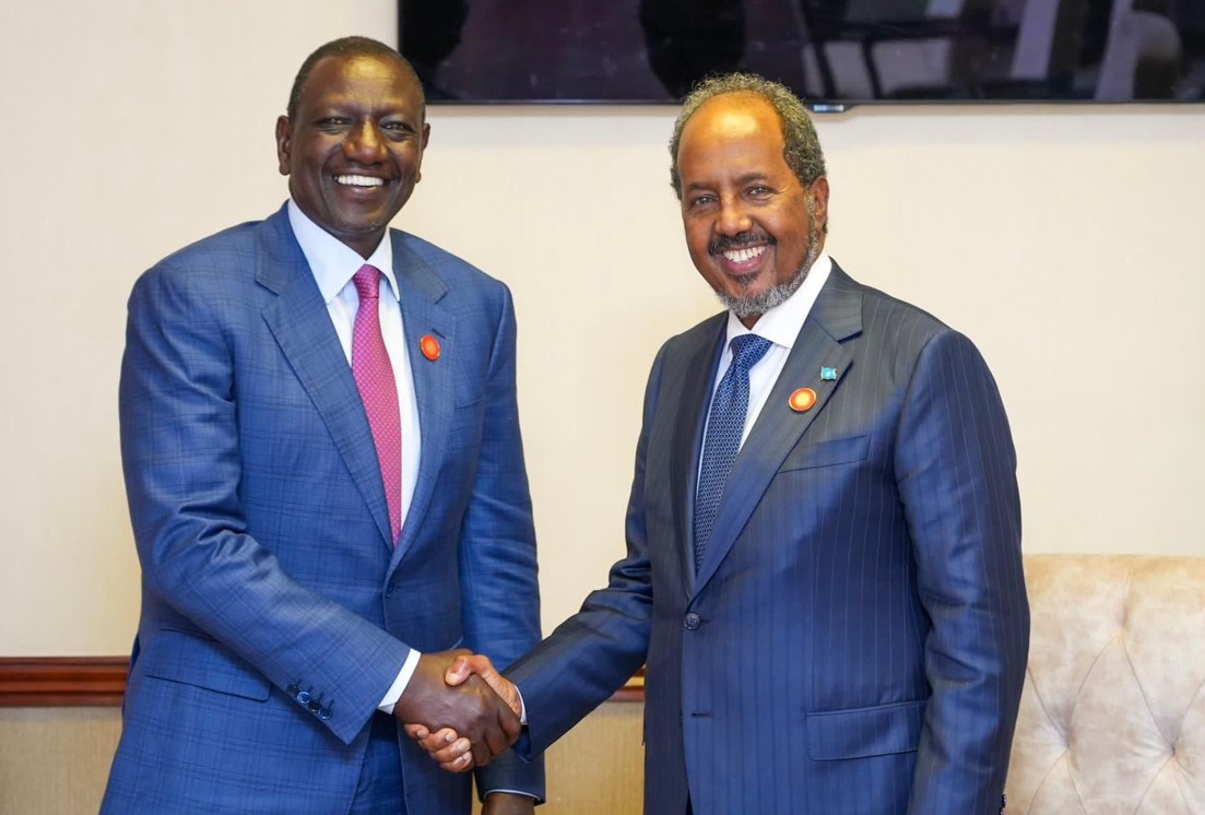 Regional security, cooperation take centre stage as Presidents Hassan Sheikh, Ruto meet in Kigali