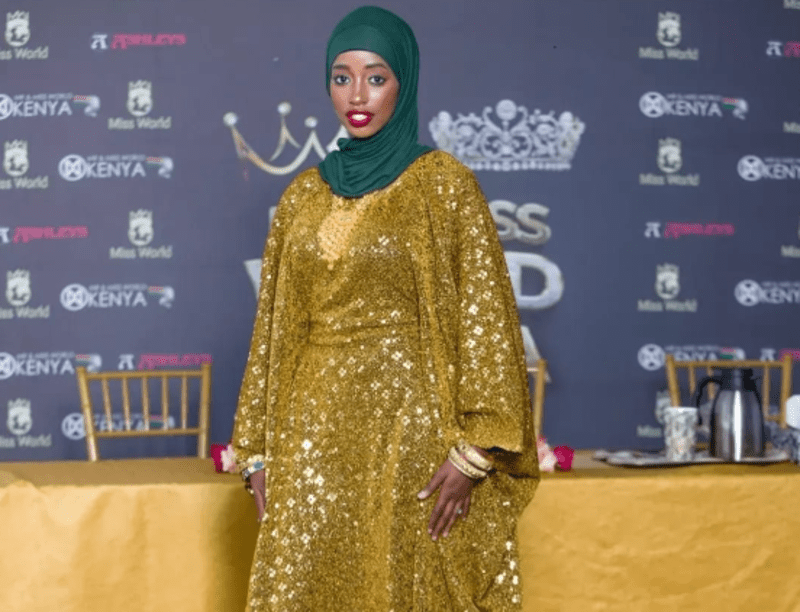 Muslim contestant breaks barriers to feature at Miss World Kenya competition