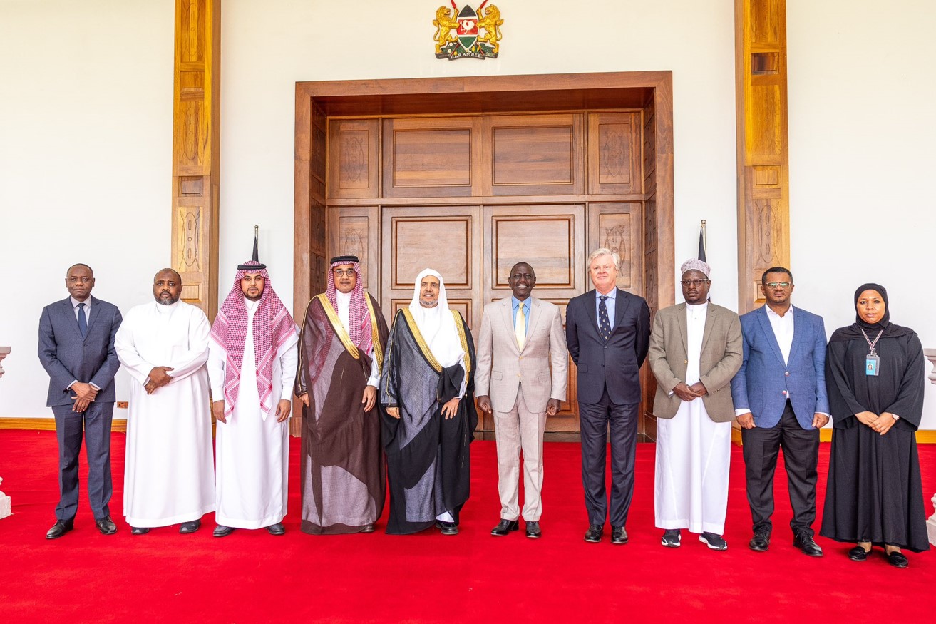 Muslim World League delegation meets Ruto, launches key projects in Kenya - President William Ruto with senior Muslim leaders when he hosted representatives from the Muslim World League at State House, Nairobi on August 19, 2024. (Photo: PCS)