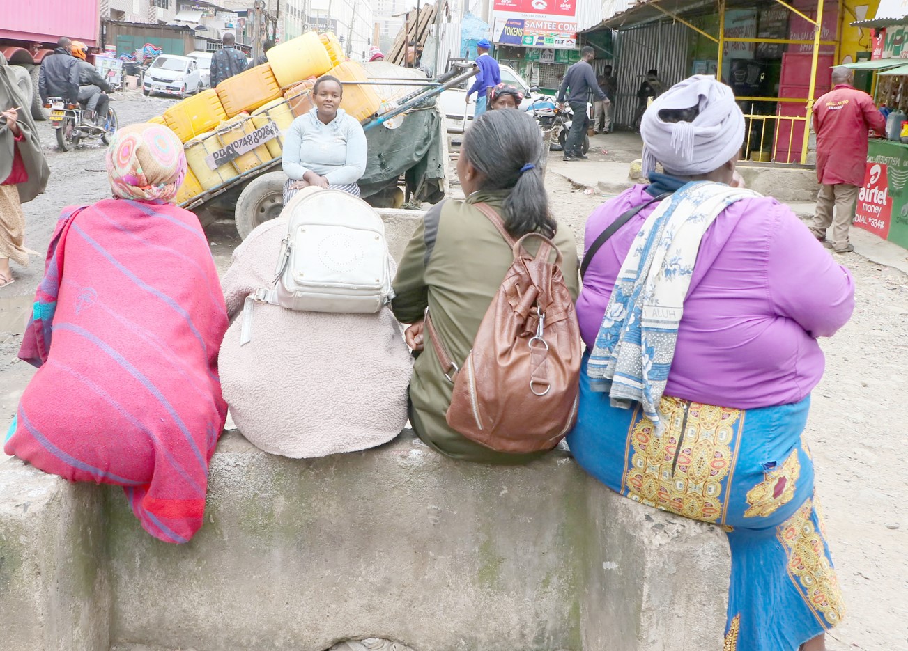 Eastleigh's stones of hope where 'mama fuas' wait for their luck