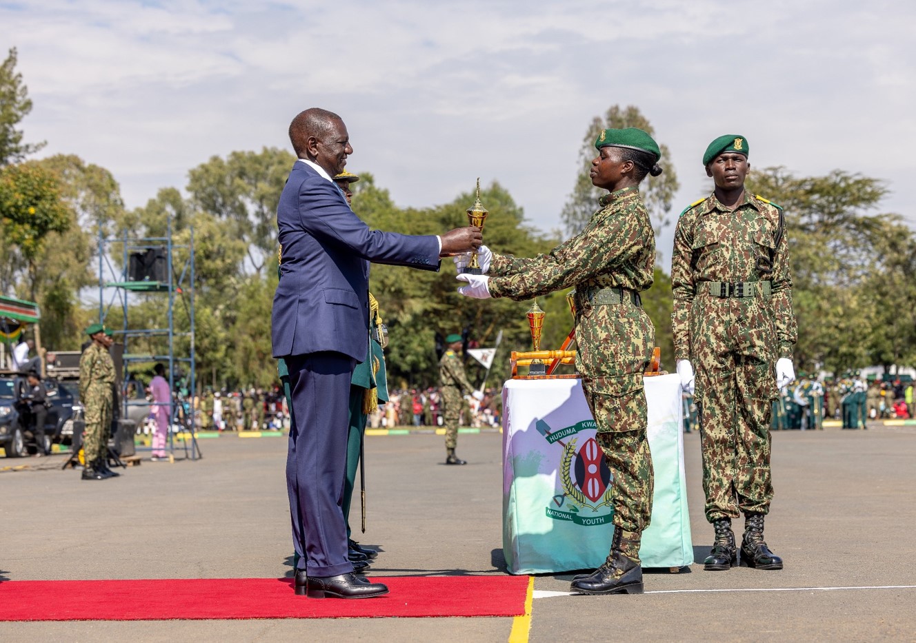 President Ruto orders construction of 3,000 new hostel facilities for NYS