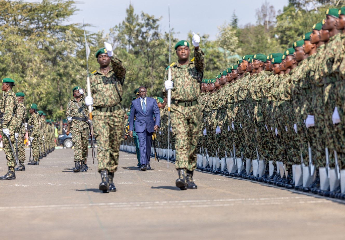 Ruto mandates NYS to expand its recruitment to 20,000 for the next intake