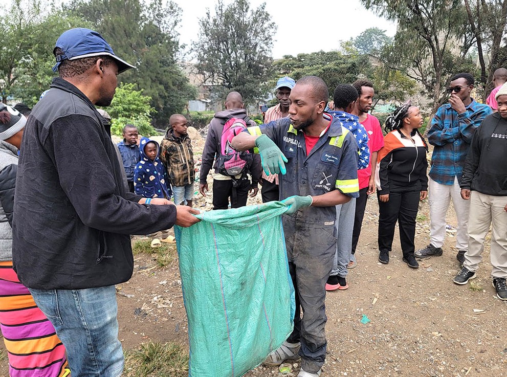 Kamukunji youth mint cash from new waste management initiative