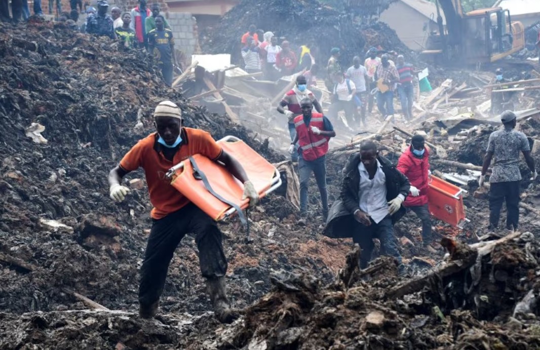 Death toll from landslide at Uganda garbage dump rises to 17