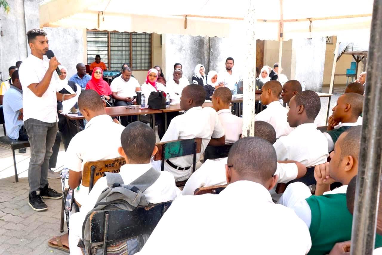 How talk to students birthed Mombasa motivation group Future Pillars