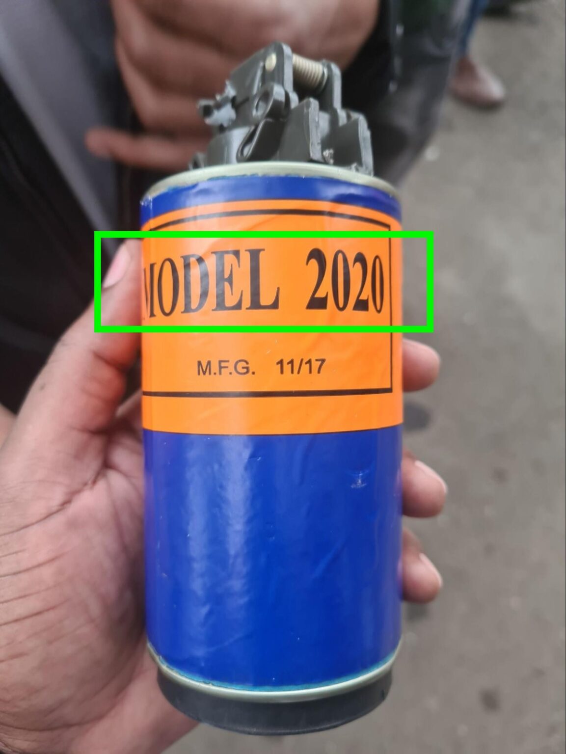 Model 2020 canister