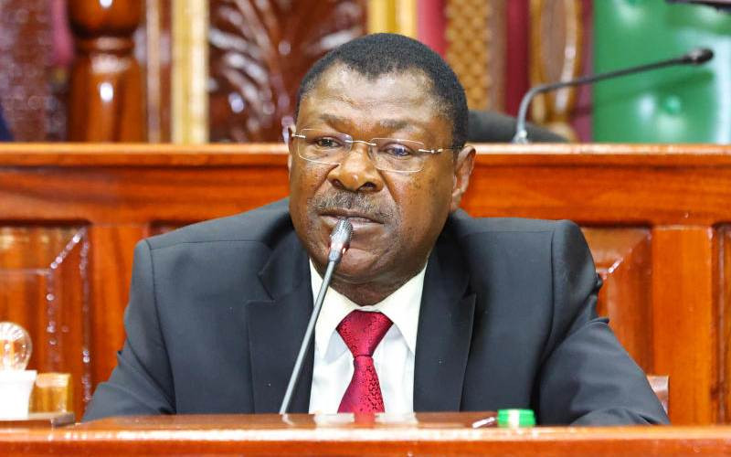 We've received 1,300 submissions against CS nominees - Speaker Wetang'ula