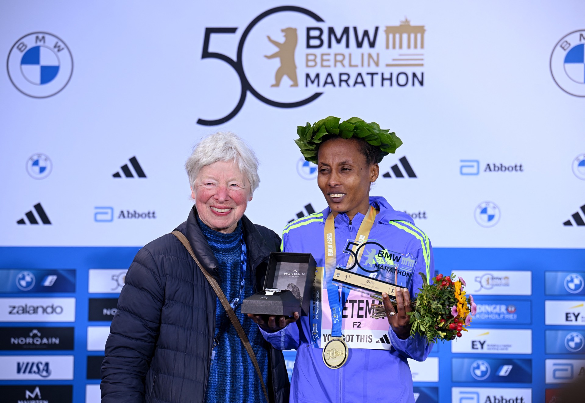 Ethiopians dominate Berlin Marathon