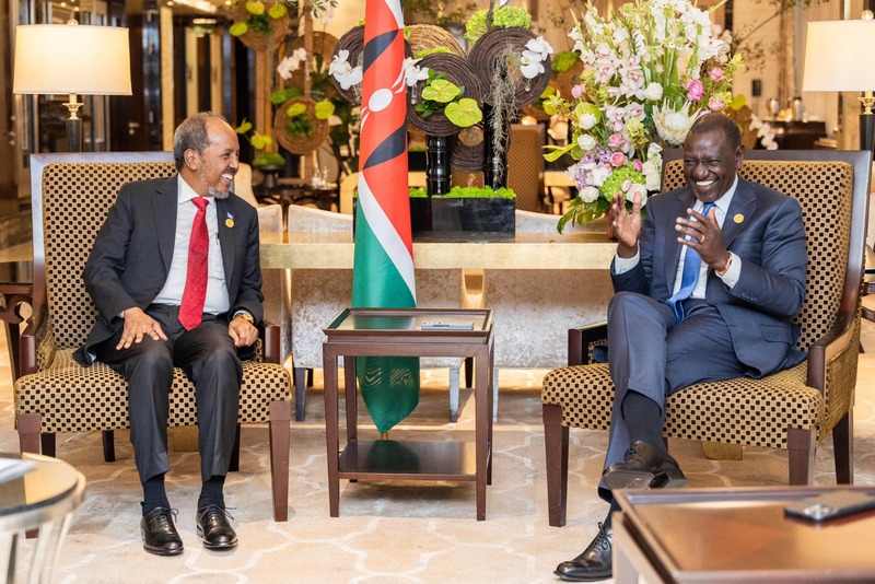 Kenya, Somalia leaders discuss regional security, climate at China-Africa Summit