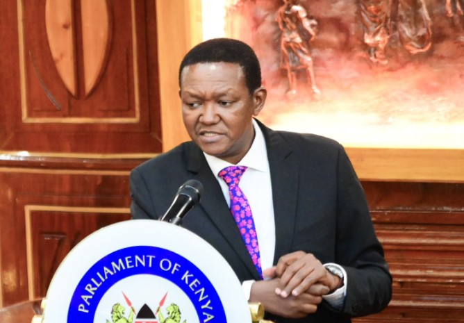 Labour CS Alfred Mutua decries low success rate in Qatari job recruitment - Labour and Social Protection Cabinet Secretary Alfred Mutua. (Photo: Parliament)