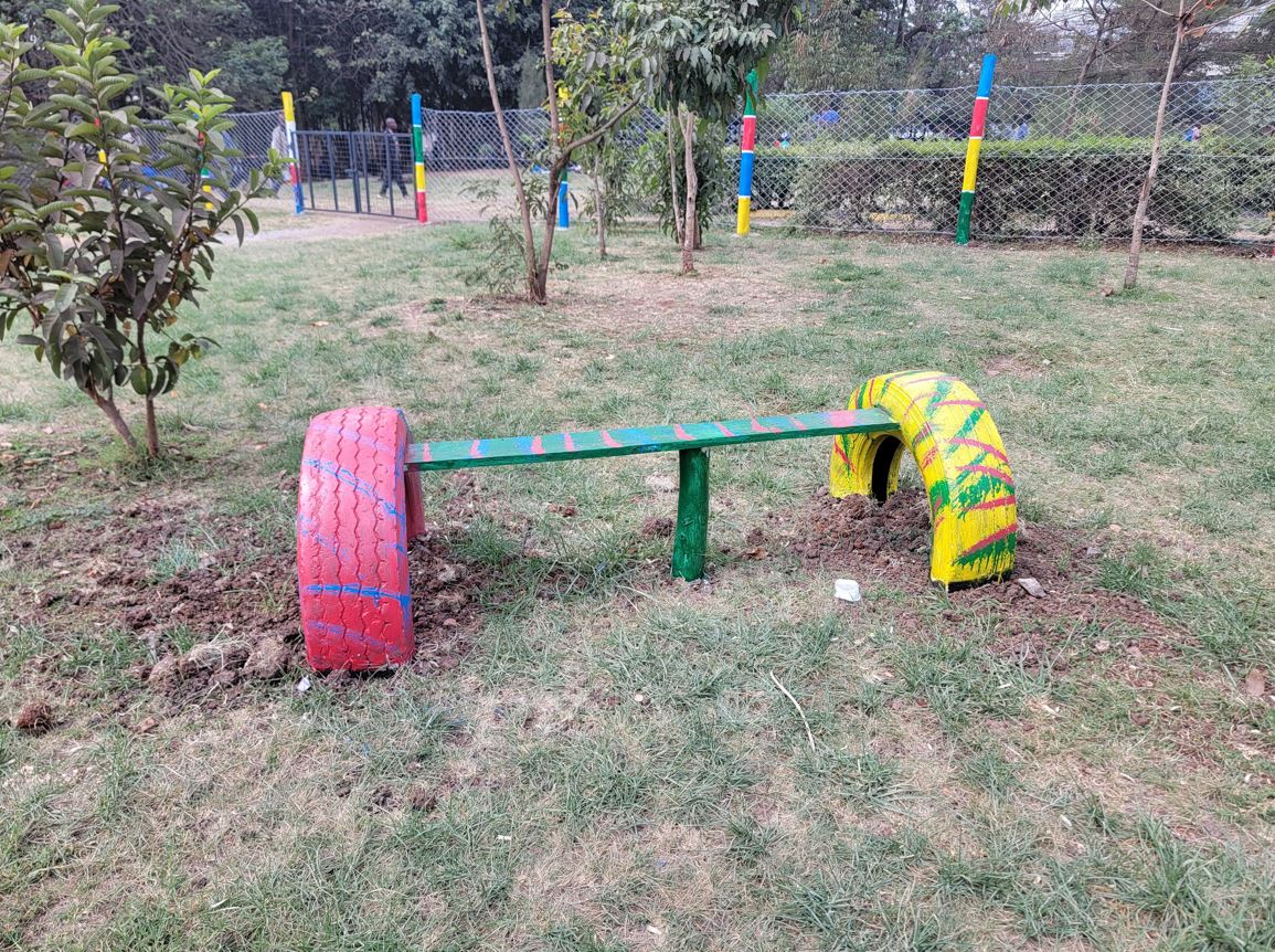 Locals relax at Kamukunji Grounds in Kamukunji Constituency, Nairobi. (Photo: Ahmed Shafat)