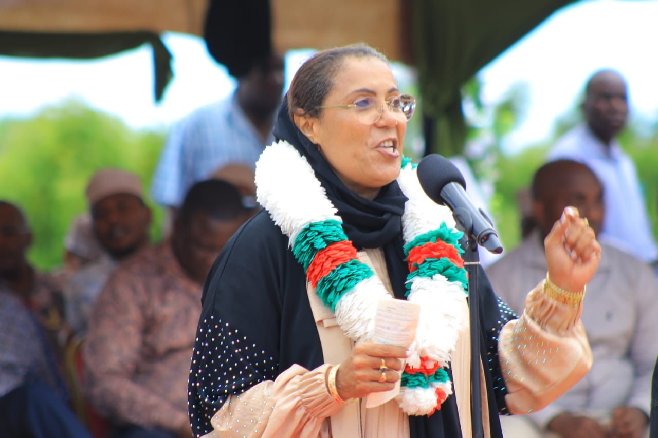 Lamu nominated senator Shakila Abdalla