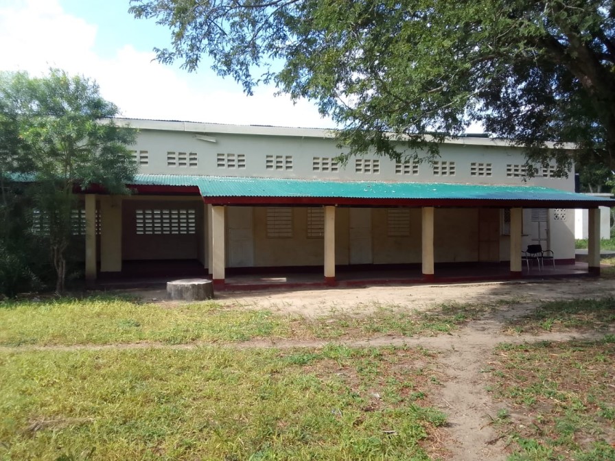 The recently reopened Mangai Dispensary in Boni Forest. (Photo: Farhiya Hussein)