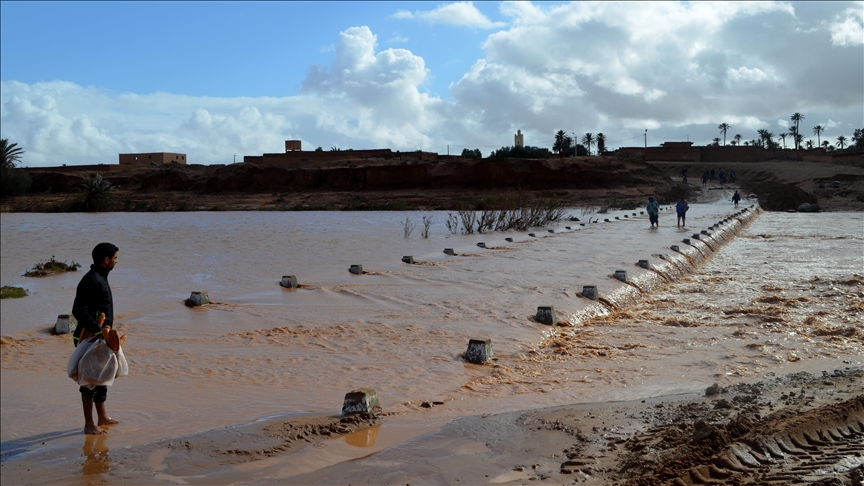 Floods kill at least four people in Morocco -  Morocco’s General Directorate of Meteorology warned of thunderstorms expected to bring rainfalls of up to 150 mm in several regions of the North African country. (Photo: Handout)