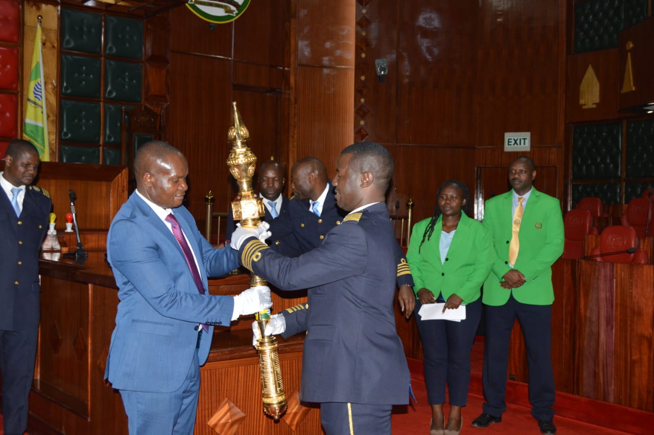 Nairobi County Assembly acquires new Sh33 million gold-plated mace