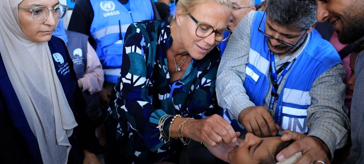 Gaza: Polio vaccination campaign moves to southern areas