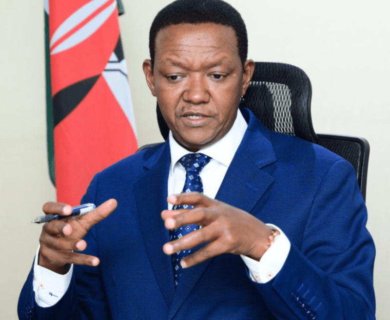 Gov’t forms negotiation team to resolve ongoing university lecturers' strike - Labour CS Alfred Mutua during a past meeting. His ministry has cautioned Kenyans on fake overseas opportunities.(X/Alfred Mutua)