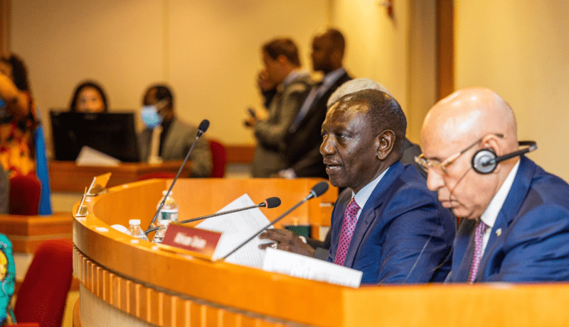 Ruto urges African leaders to push for equitable climate funds at UN conference