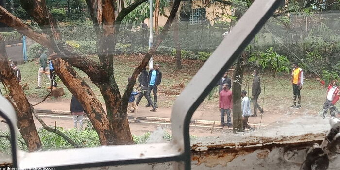 UoN student faces arson charges after he was allegedly found with petrol during protest