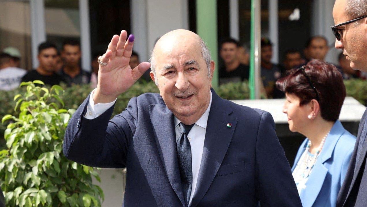 Algeria declares President Tebboune election winner with 95% of vote