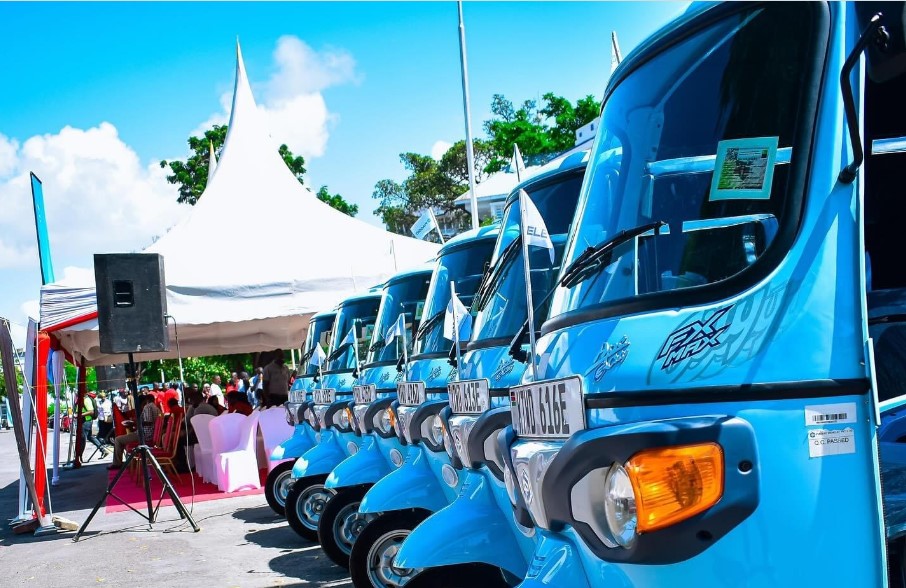 New shift in public transport in Mombasa as electric tuk-tuks launched