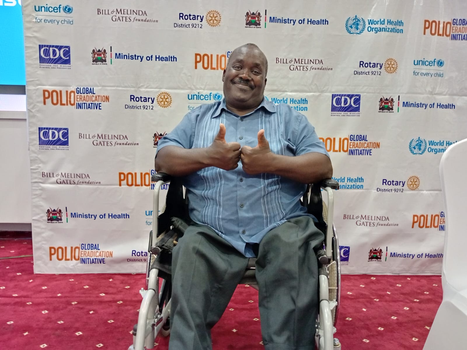 How polio shattered former senator Harold Kipchumba's dream of joining the army