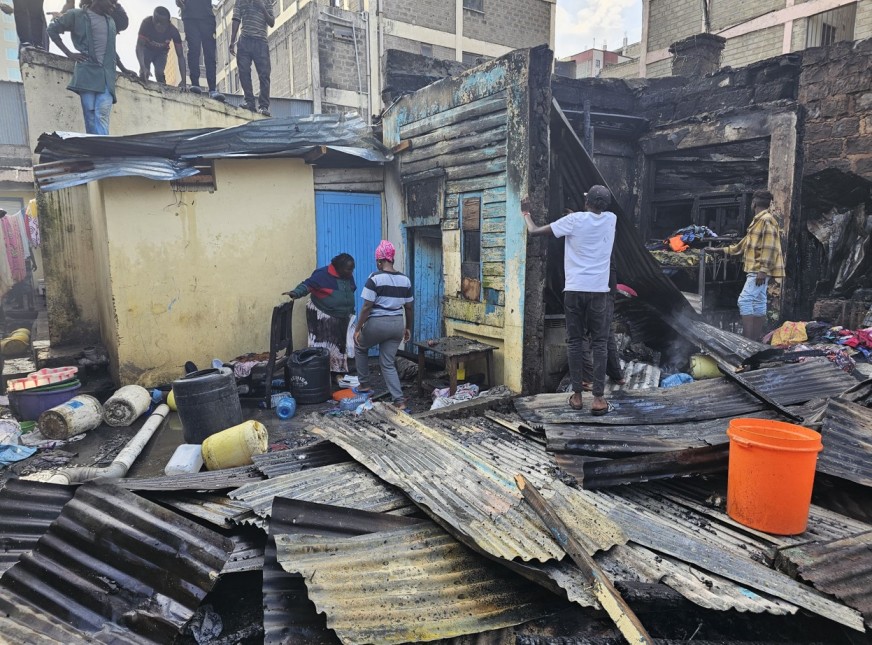 Over 20 Eastleigh families left homeless after gas cylinder explosion sparks fire