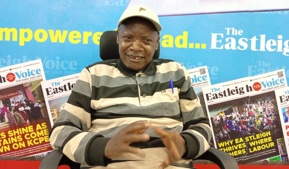 Evans Muchero a cancer survivor from Nairobi advises men to embrace treatment and take one day at a time in their recovery journey. (Photo: Charity Kilei)