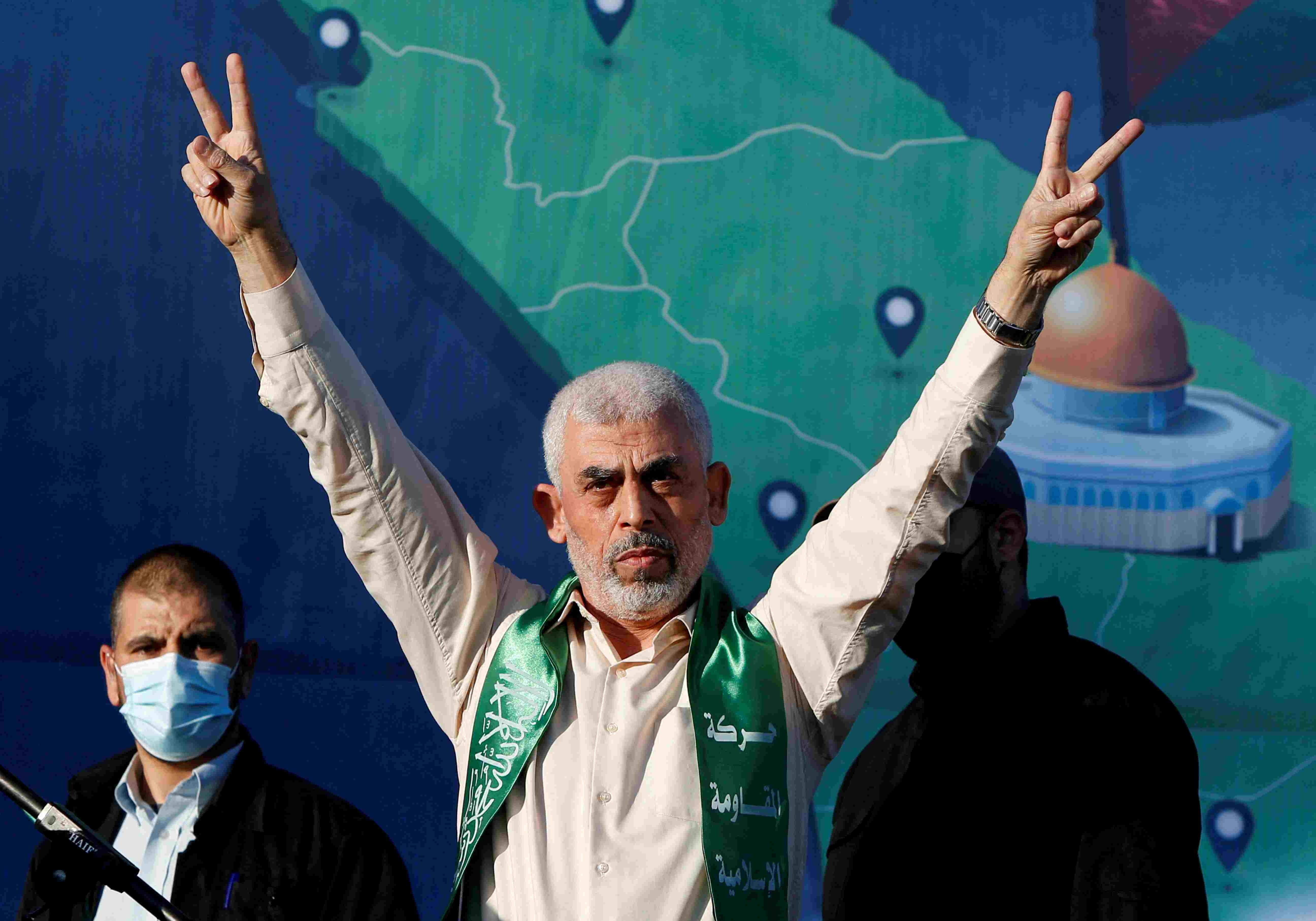 What does Yahya Sinwar's death mean for Hamas, Gaza and Lebanon? - The late Hamas Gaza chief Yahya Sinwar gestures during an anti-Israel rally in Gaza City, May 24, 2021. (Photo: REUTERS/Mohammed Salem)