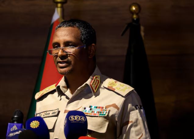 Head of Sudan's RSF accuses Egypt of being involved in airstrikes on group's troops