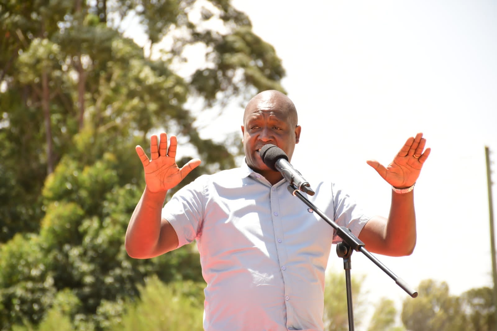 Kericho Governor Mutai's fate hangs in the balance as Senate begins impeachment trial - Kericho Governor Erick Mutai speaks during an event in Kipkelion East on February 18, 2023. (Photo: X/Erick Mutai)