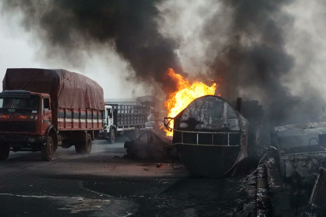 Fuel tanker accident kills at least 147 in Nigeria