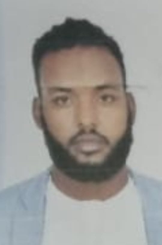 A photo released by the DCI on Sunday, October 27, 2024, reportedly shows Hashim Dagane Muhumed, the primary suspect in the murders of an Eastleigh mother, her daughter, and her niece. (Photo: DCI)