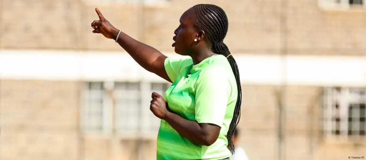 Kenyan female coach breaking male barriers in African football