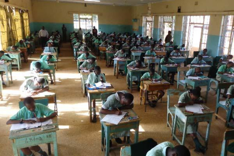 KPSEA exams kick off for 1.3 million Grade 6 students nationwide - Primary school students sit exams in Kenya in the past. (Photo: Handout)