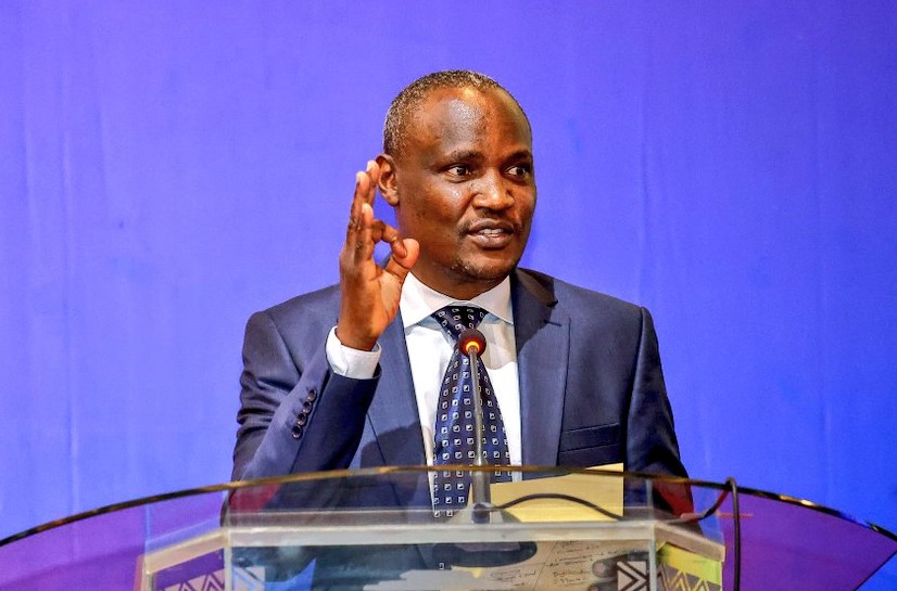 No budget relief as ministries brace for more spending cuts - Treasury Cabinet Secretary John Mbadi speaks during the launch of the Kenya Revenue Authority Summit 2024 at Safari Park, Nairobi on October 7, 2024. (Photo: National Treasury)