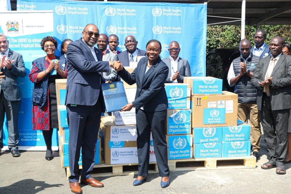 Kenya receives mpox testing kits, NTD medicines from WHO, USAID