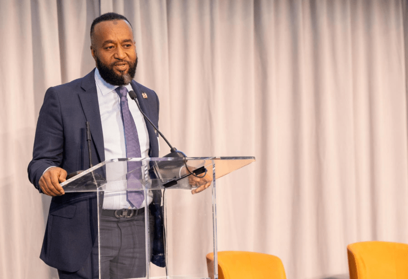 Joho defends his docket over Sh1.6 billion used for 'fish counting' in Indian Ocean - Cabinet Secretary for Mining and Blue Economy Affairs, Hassan Joho at a past event. (X/Hassan Joho)