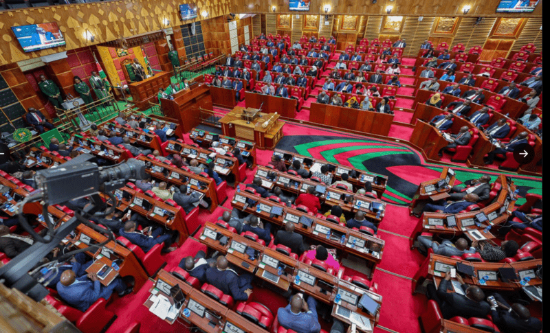 Parliament adjourned over lack of quorum, sparking public outcry over MPs' priorities - Members of Parliament debate the special impeachment motion against Deputy President Rigathi Gachagua on October 8, 2024. (Photo: National Assembly)