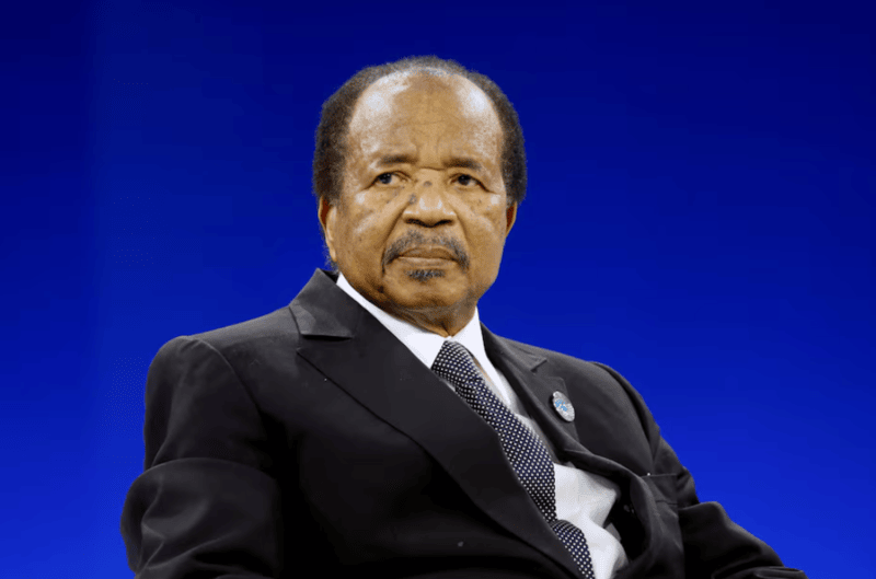 Cameroon's 91-year-old President Paul Biya returns home