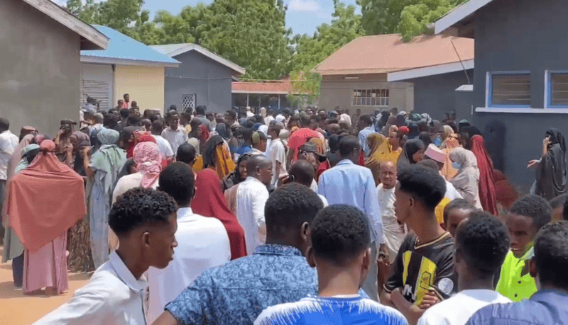 Hundreds of Wajir residents throng mortuary where body of missing MCA Yussuf Ahmed lay