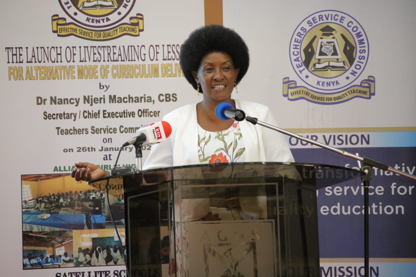 TSC announces 5,690 vacancies for school heads nationwide - Teachers Service Commission CEO Nancy Macharia. (Photo: TSC)