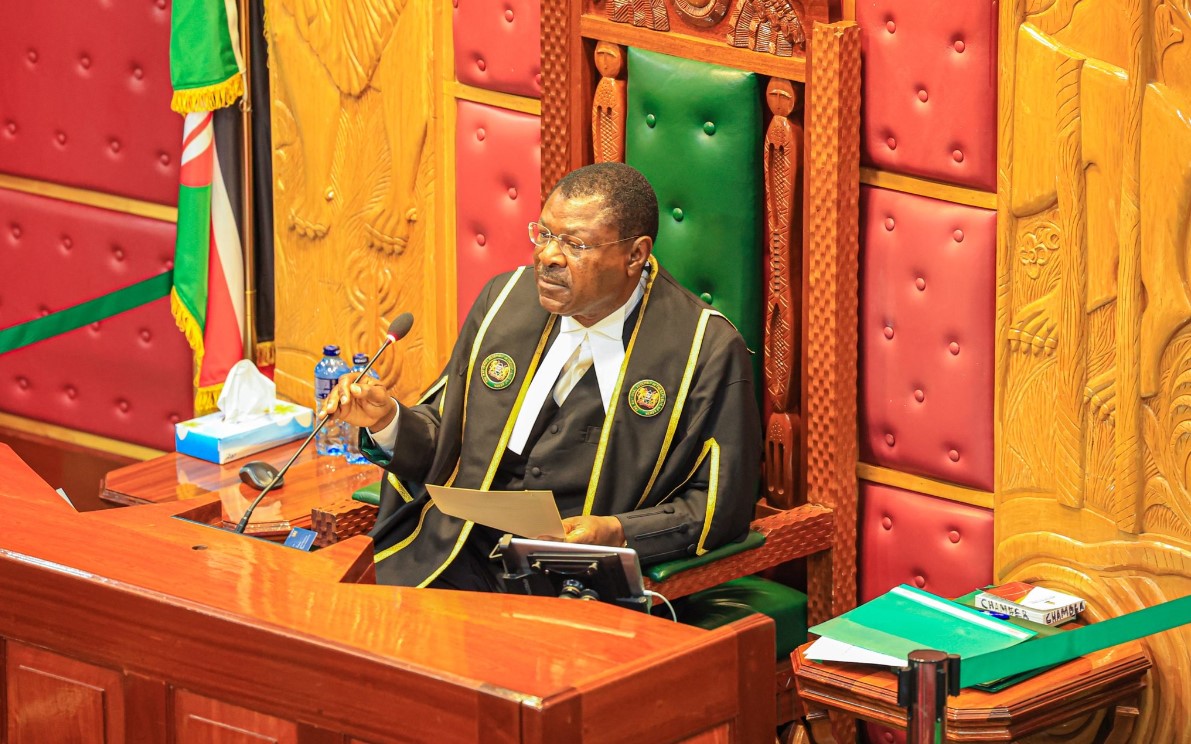 Wetang'ula officially communicates Gachagua's ouster to Senate