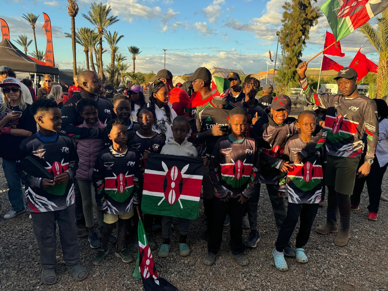 Atete Benzinge and Team Kenya shine in Marrakech motocross