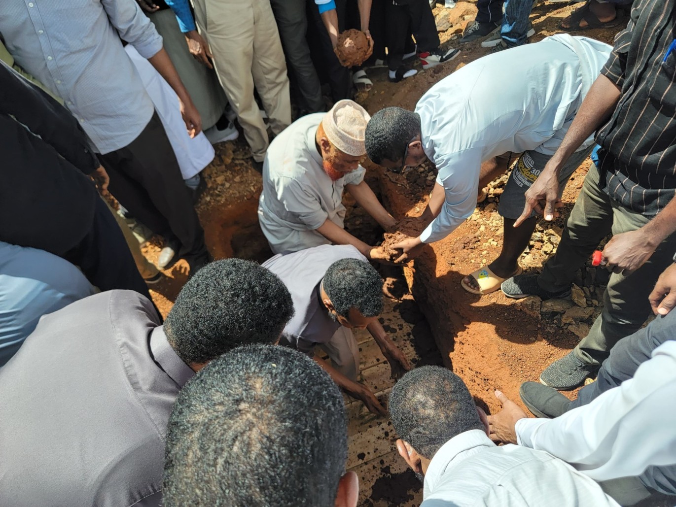 Dahabo Daud Said, Amina Abdirashid Dahir, and Nusayba Abdi Mohammed, were buried in Langata Cemetery on Saturday, October, 26, 2024. 