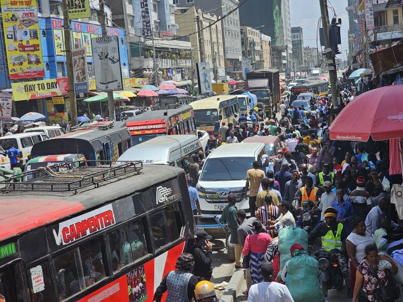 Traffic chaos in Eastleigh as matatus block key road in new Sacco dispute