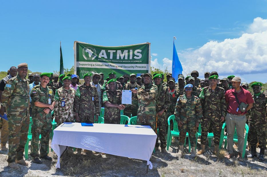 KDF hands over Burgavo Forward Operation Base to Somali National Army